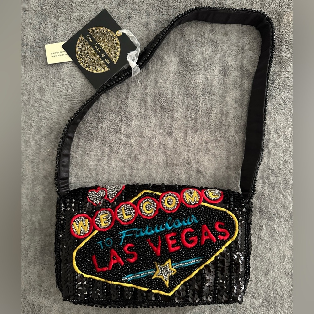 Viral ♦️🖤 Las Vegas Beaded Bag ♦️🖤